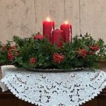 キャンドル2本点火拡大